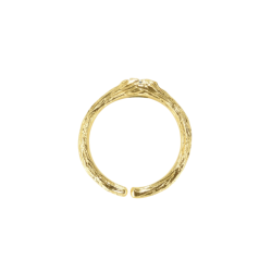 Ring - Chloe Blue forgyldt