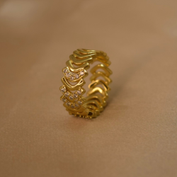 Ring - Sharon forgyldt