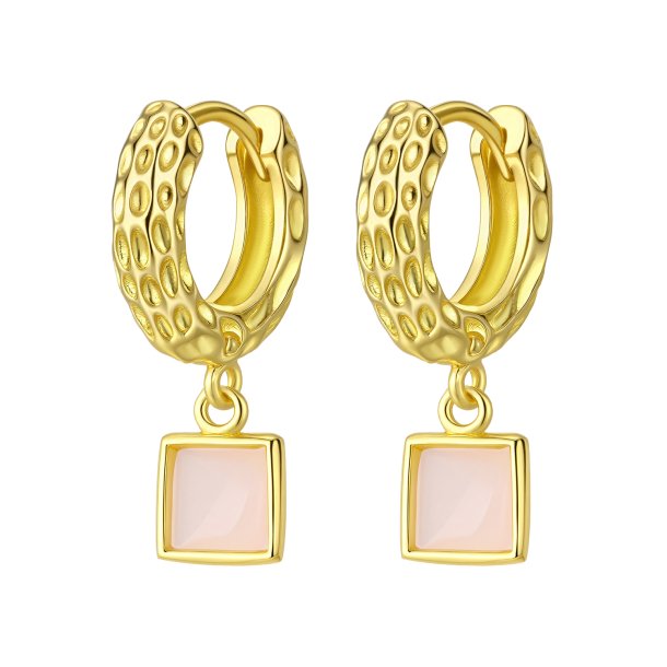 reringe - Chloe Rosa forgyldt