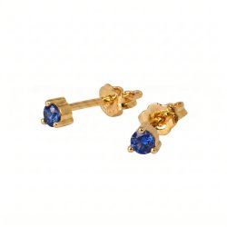 �reringe - Amora Blue forgyldt