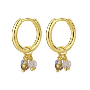 reringe - Clover Blue forgyldt