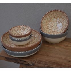 Keramik - Gr st af 3 stk