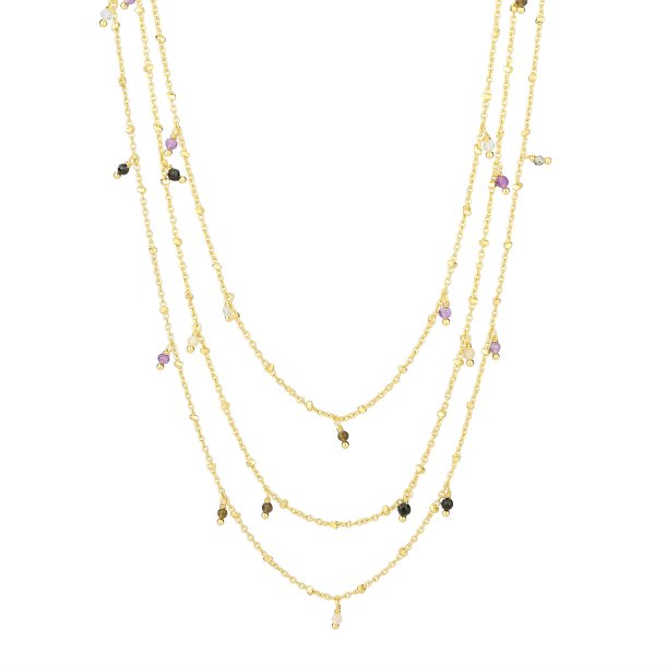 Halskde - Nice forgyldt