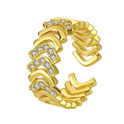 Ring - Sharon forgyldt