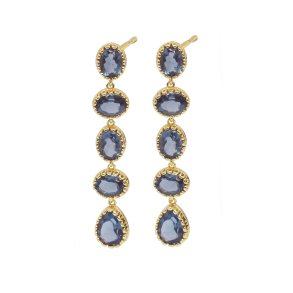 reringe - Shelly Blue forgyldt