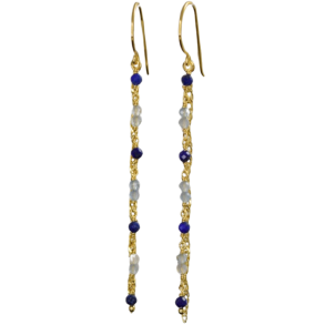 reringe - Tracy Dark Blue forgyldt