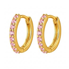 �reringe - Diana Pink forgyldt
