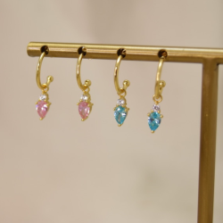 reringe - Victoria Pink forgyldt