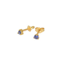 reringe - Amora Blue forgyldt