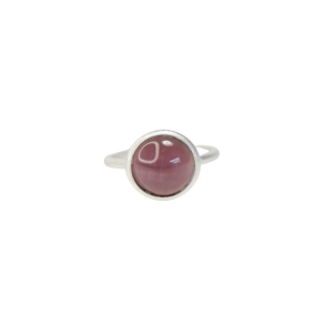 Ring - Purple Cat Eye fors�lvet