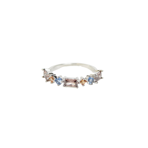 Ring - Diana Baguette forslvet